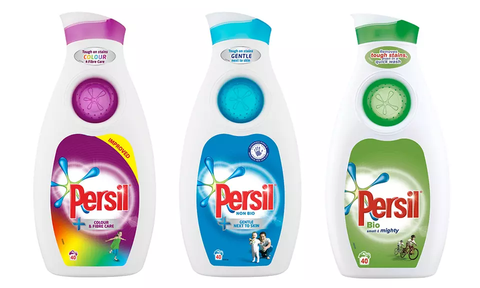 Five Persil Bio, Non-Bio or Colour Liquid Detergents 1.4l - Image 5