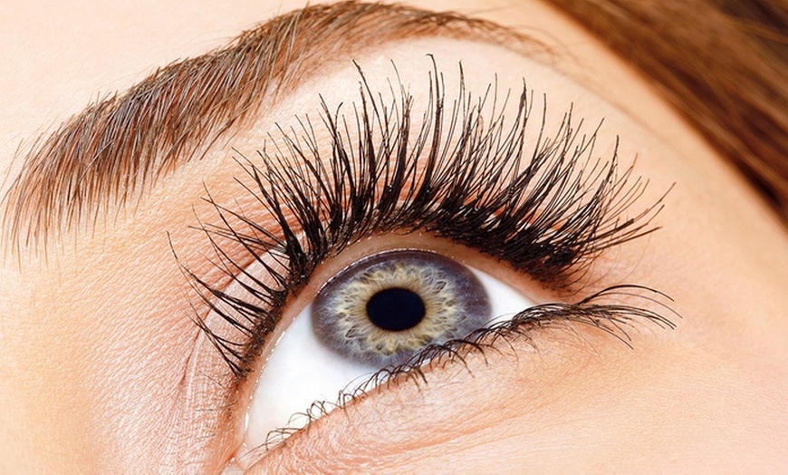 Image 1: Half Set of Eyelash Extensions