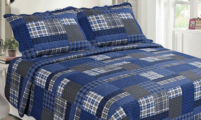 Up To 62 Off On Country Quilt Sets 3 Piece Groupon Goods