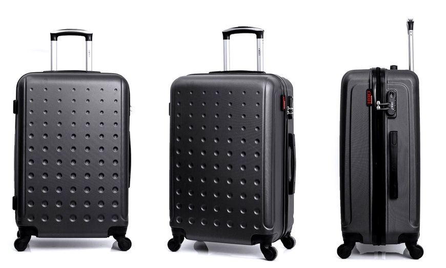 Image 3: Hero Three-Piece Luggage Set 