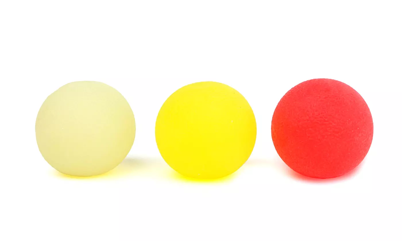 CanDo Gel Hand Exercise Balls (3-Pack) - Second Medium