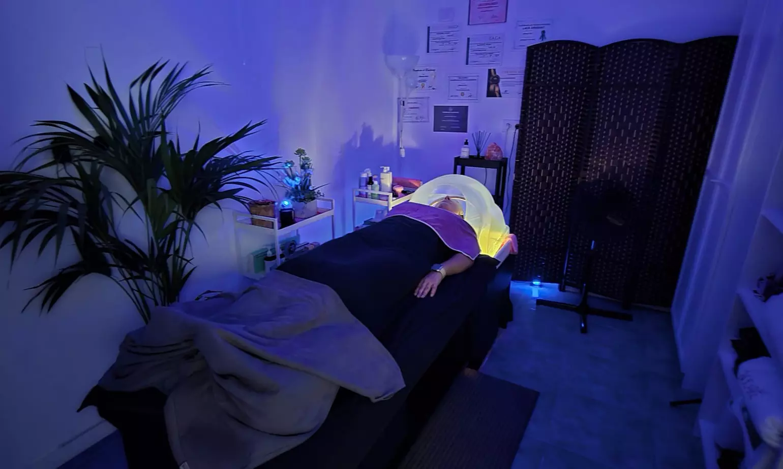 Head spa japonés con detox orgánico, gotas de argán y masaje luxury