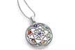 Set Chakra de 12 bijoux ornés de cristaux Swarovski®, avec perles d’eau douce et semi-précieuses - Second Medium