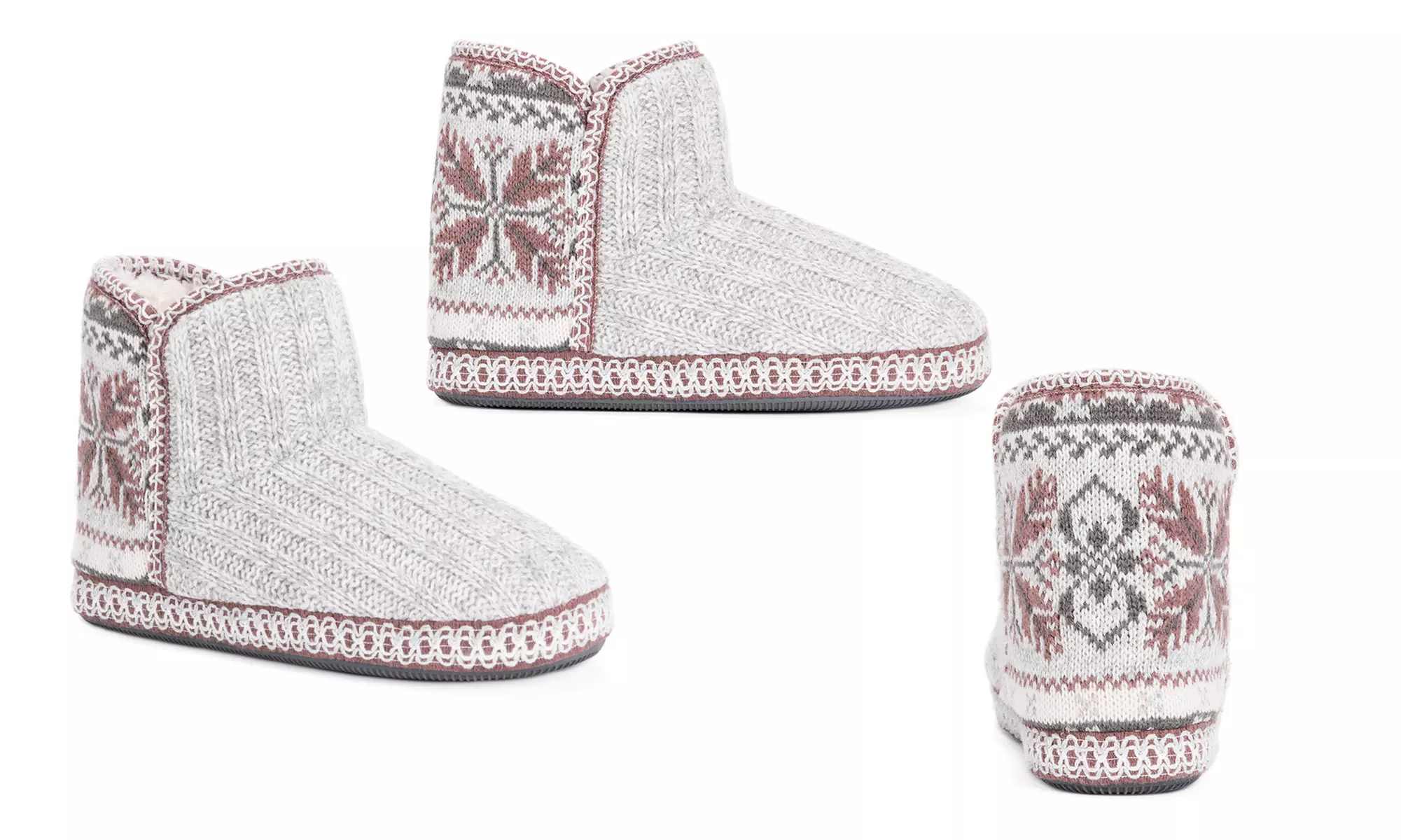 Muk Luks Women's Leigh Winter Bootie Slippers (Size 11-12) - Primary Image