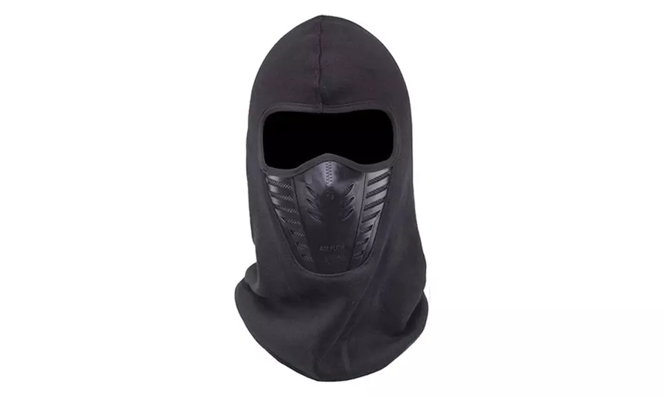 Thermo Winter Sturmmaske für Damen und Herren in Grau, Schwarz oder Blau - Second Medium