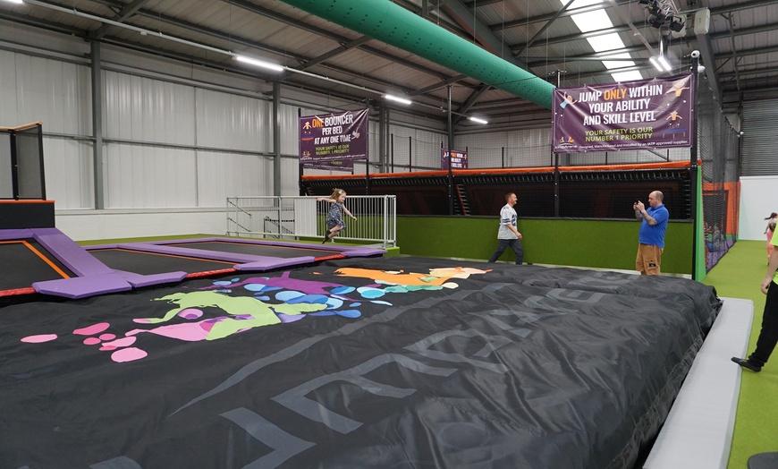 Image 2: Trampoline Park Access