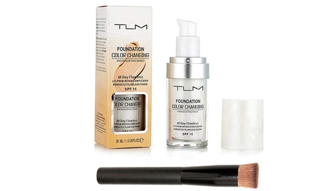 Fondotinta da 30 ml con pennello applicatore