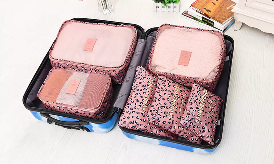 6er-Set Koffer-Organizer