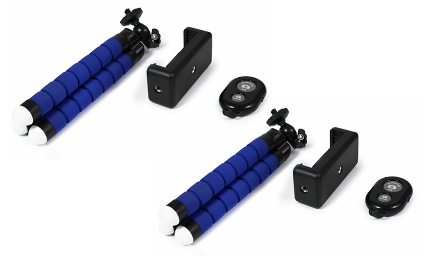 Image 3: Smartphone Tripod Set