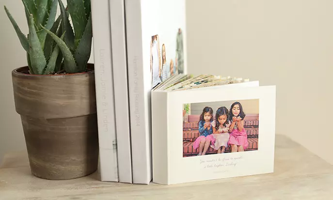One, Two, Three, Five, 10, or 20 Personalized Premium 5x4" or 5x5" Photo Books from Picaboo (Up to 85% Off) - Primary Image