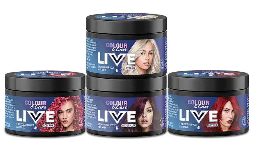 Image 1: Schwarzkopf Colour & Care Colour Boost Semi-Permanent Hair Mask 150ml