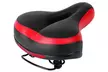 LakeForest Padded Foam Hollow Bike Seat Saddle w/ Dual Springs & Reflective Tape - Second Medium