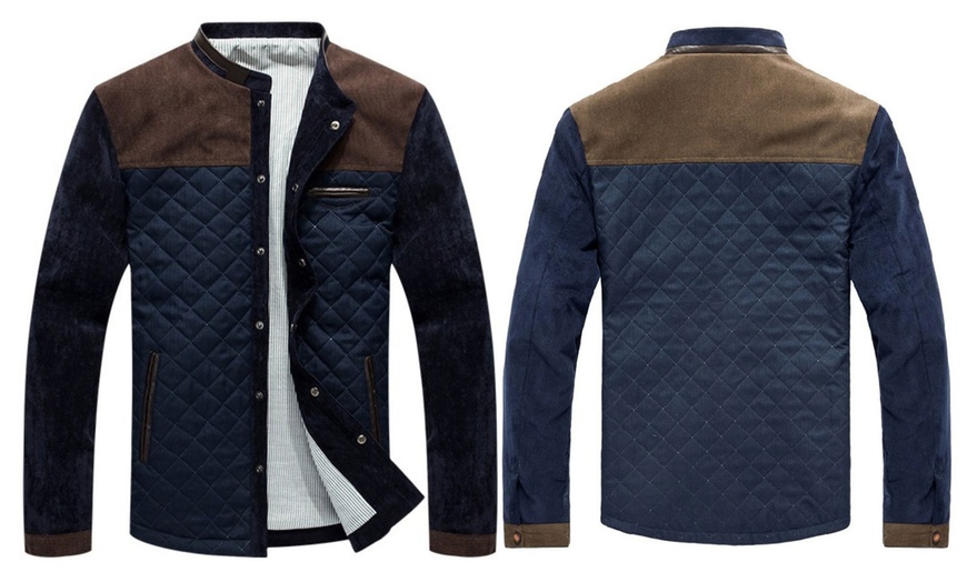 Image 2: Men's Quilted Jacket