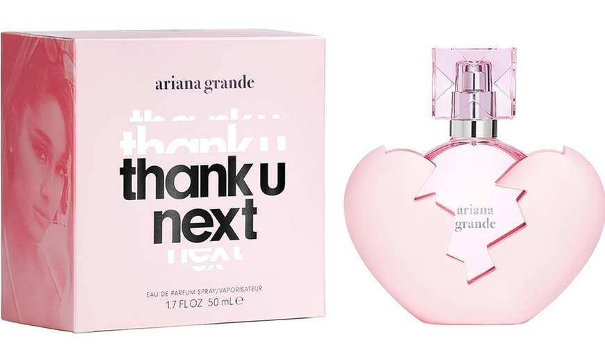 Image 8: Ariana Grande Fragrance; Thank U Next, God is a woman, Sweet like Candy 