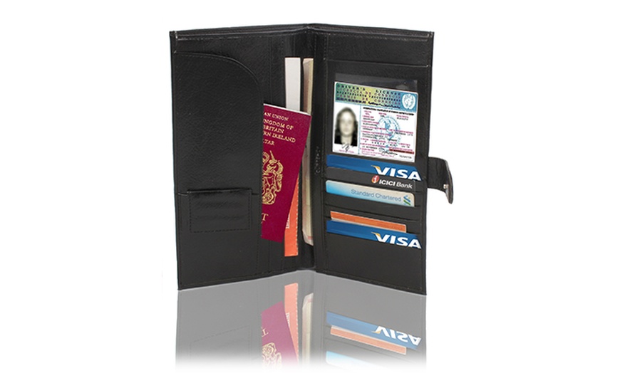 Image 2: Passport and Travel Document Holder