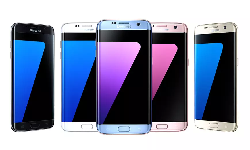 Image 1: Samsung Galaxy S7 Edge on Three Plan