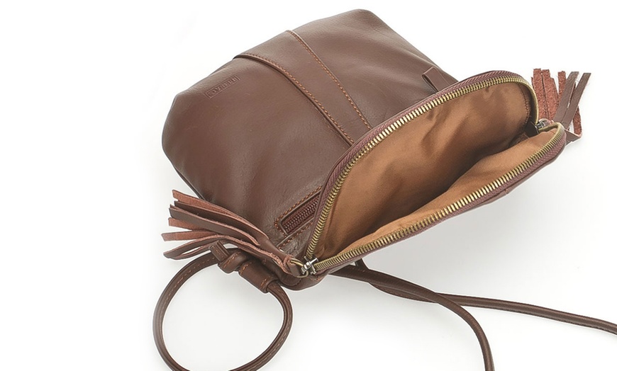 Image 9: Le Sac Italian Leather Shoulder Bag 