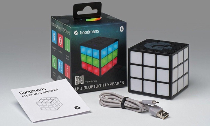 goodmans led bluetooth speaker