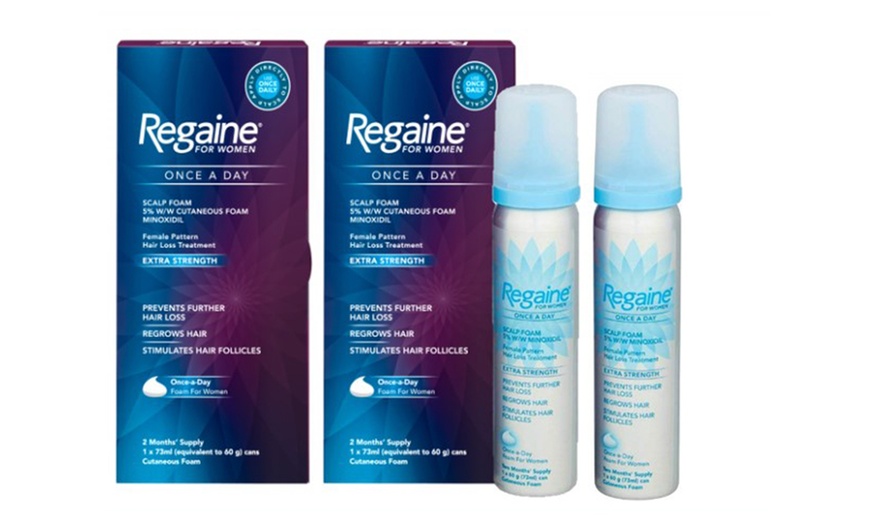 Image 1: Women's Regaine Scalp Foam