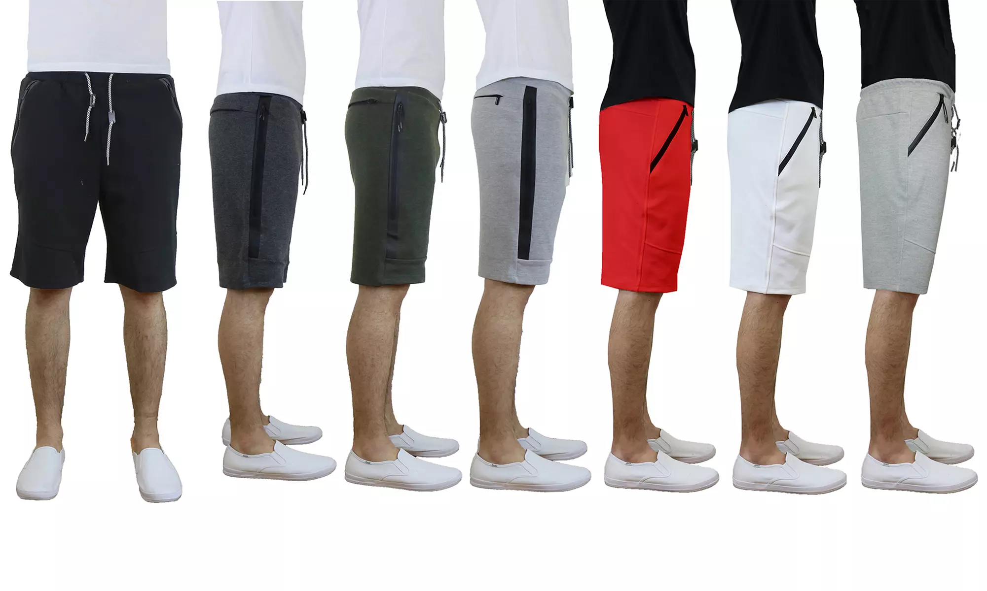 Men's Tech Fleece Shorts with Zipper Pocket - Primary Image