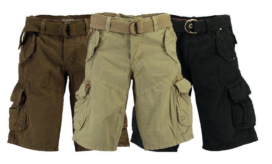 Image 1: Men's Cargo Shorts