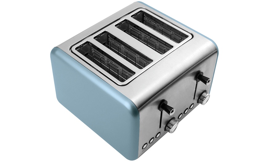 Image 8: Salter Polaris Four-Slice Toaster