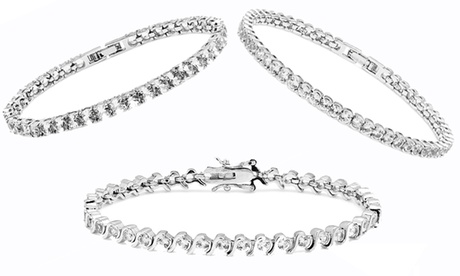 Bracciali con zaffiri bianchi OMG Jewel