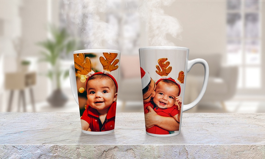 Image 10: Personalisierte Latte-Tasse