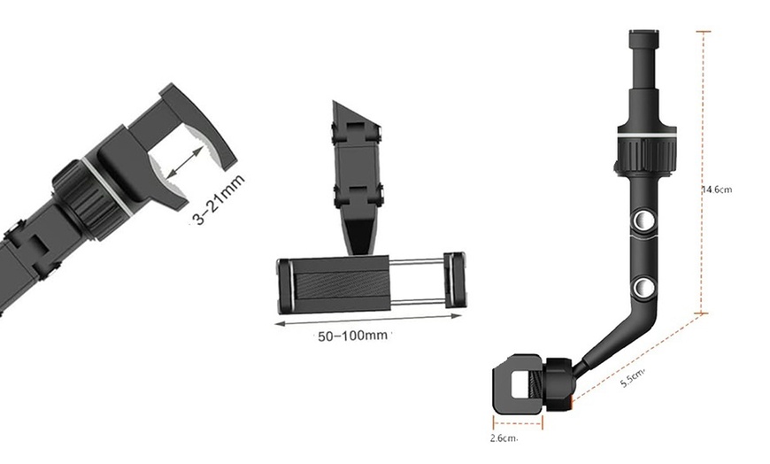 Image 10: Universele telefoonhouder voor in de auto