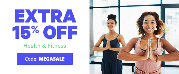 15% off Health and fitness