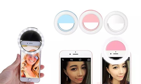 1 ou 2 anneaux lumineux LED pour selfie