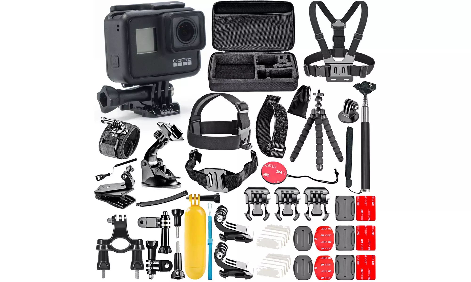 GoPro Hero 7 Black with Action Accessory Kit (50-Piece) - Primary Image