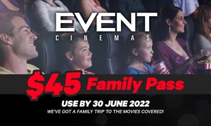 Family Pass: 2 Adults, 2 Children