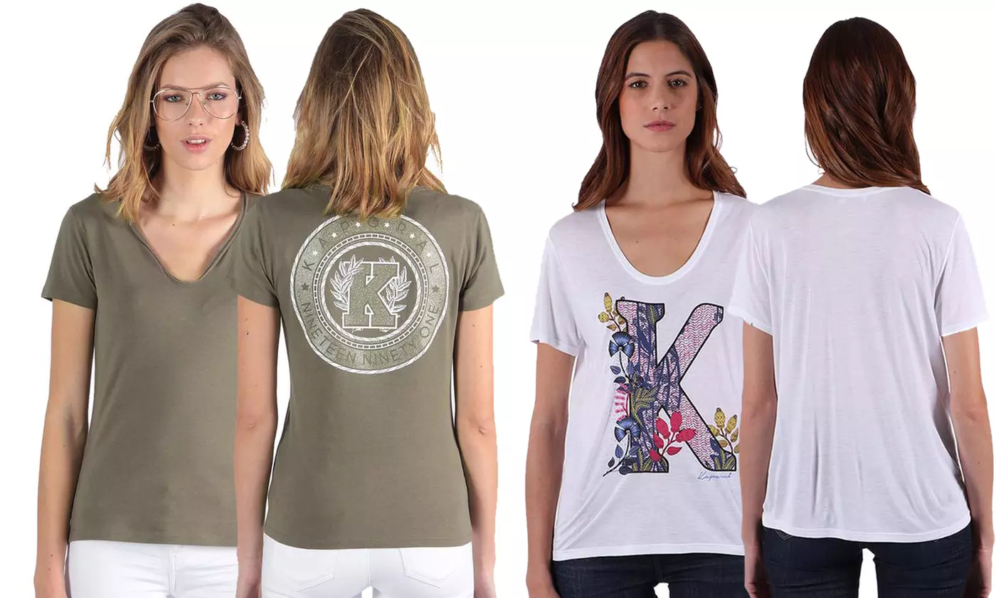 T-Shirt pour femme Kaporal manches courtes - Primary Image
