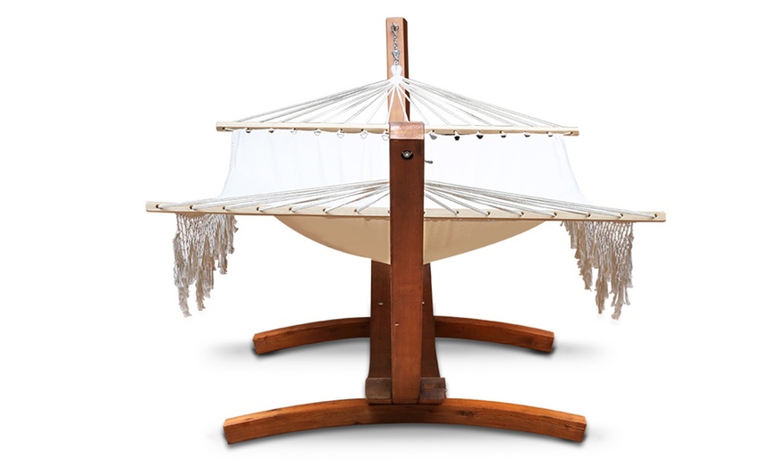 Image 3: Outdoor Bed Hammock