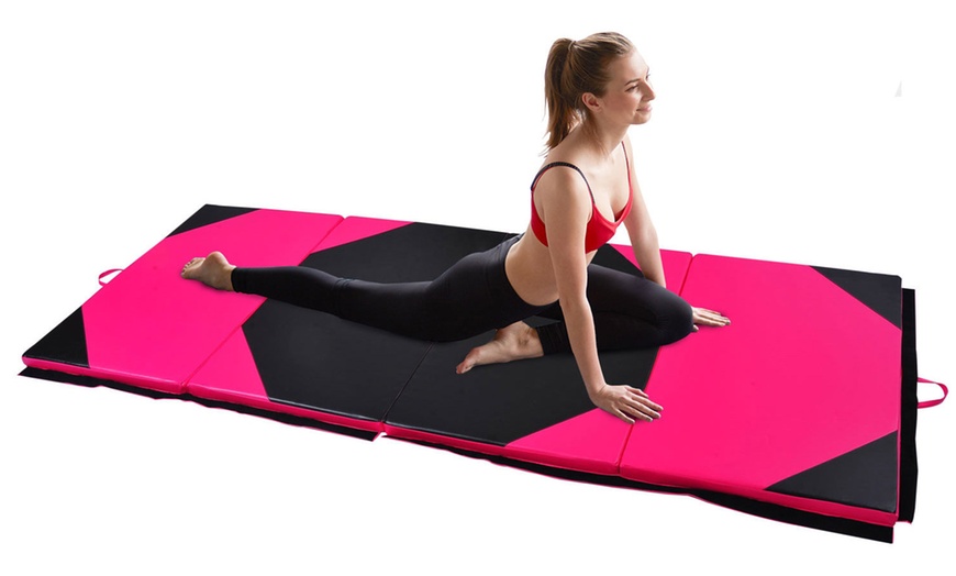 Image 8: Folding Yoga Mat