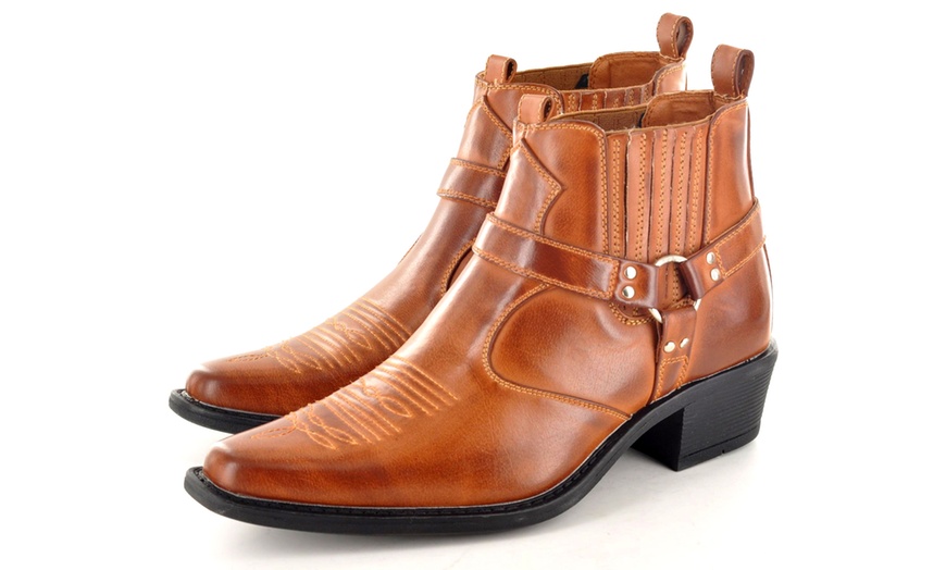 Image 12: Bottines style Western Homme