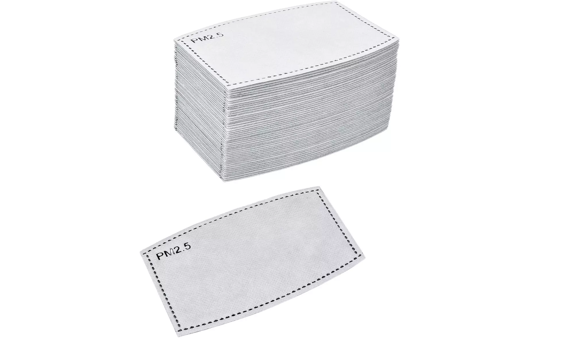 Activated Carbon 2.5 PM Filters for Face Masks (10- or 20-Pack) - Primary Image