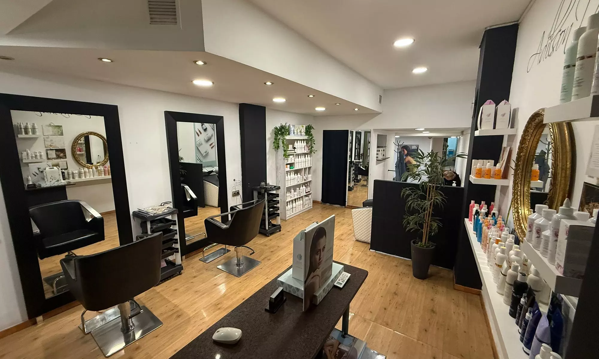 Sesión de peluquería con lavado, corte, tinte y peinado