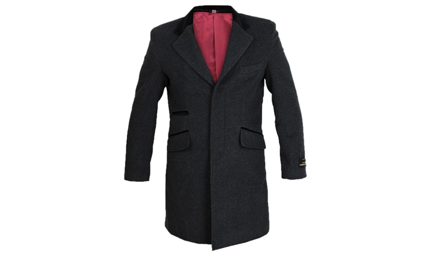 Image 8: Classic London Winter Coat