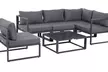 Outsunny 6-Piece Modular Outdoor Sofa Set with Coffee Table - Image 2