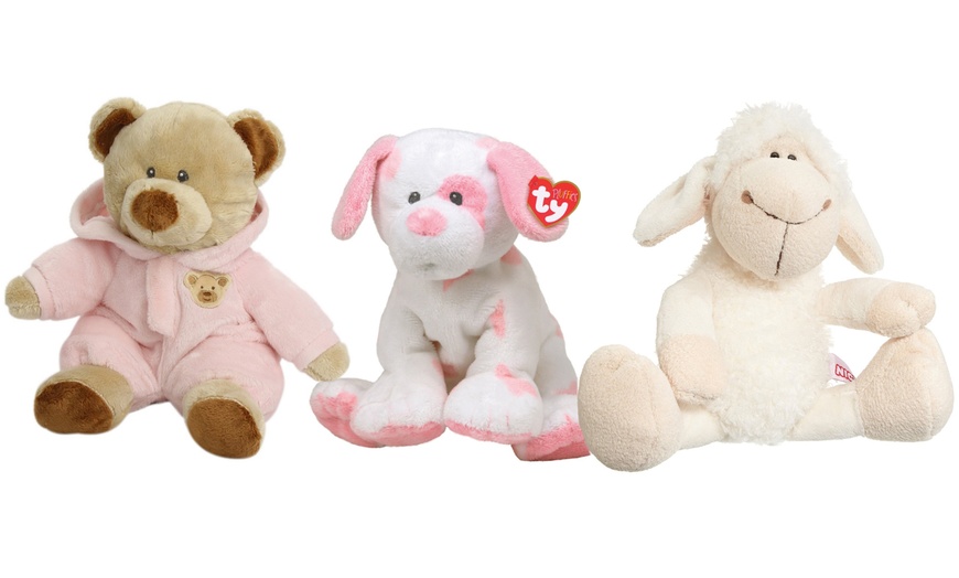 Image 1: Ty Pluffies Plush Toys Three-Pack