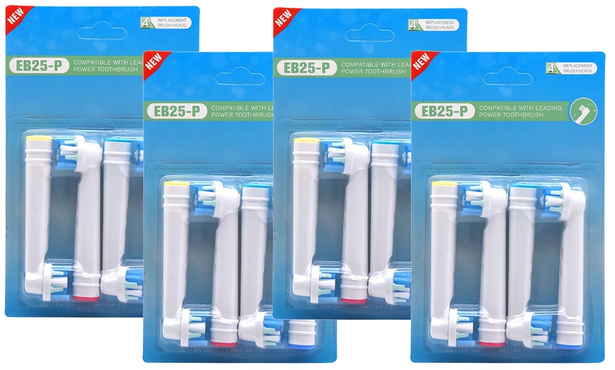 Image 14: Up to 32 Oral B-Compatible Electric Toothbrush Heads