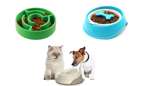 Ciotole per cani e gatti disponibili in 3 dimensioni, 4 modelli e 5 colori