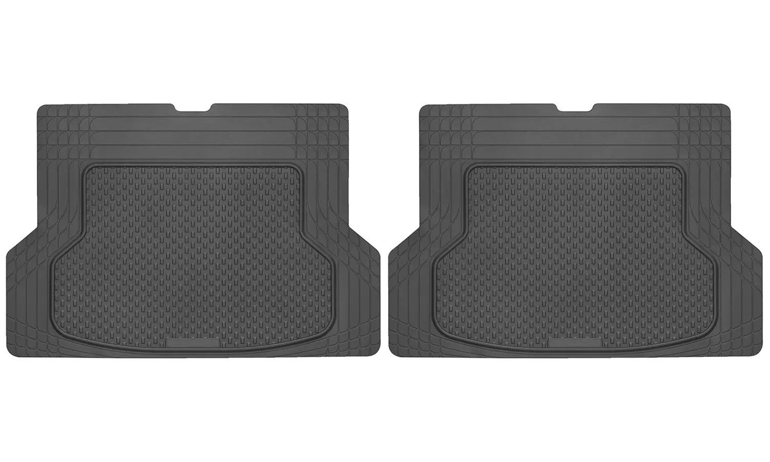 1 ou 2  tapis protecteurs de coffre ajustables en PVC - Second Medium