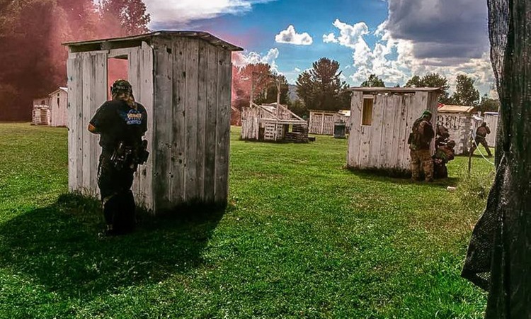 Paintball package for up to six people with gear included