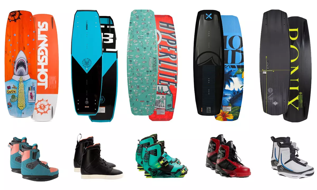 Professional-Grade Wakeboard and Bindings at Miami Nautique - Primary Image