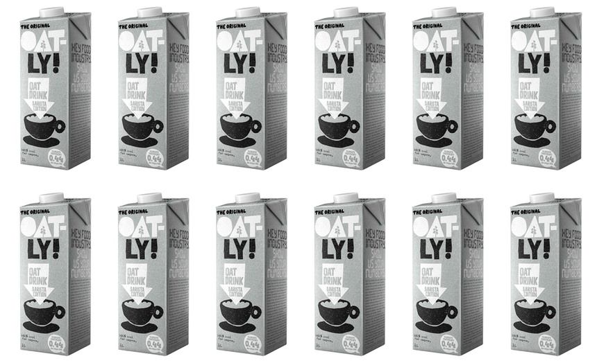 Image 1: Oatly Oat Drink Barista Edition 12-Pack