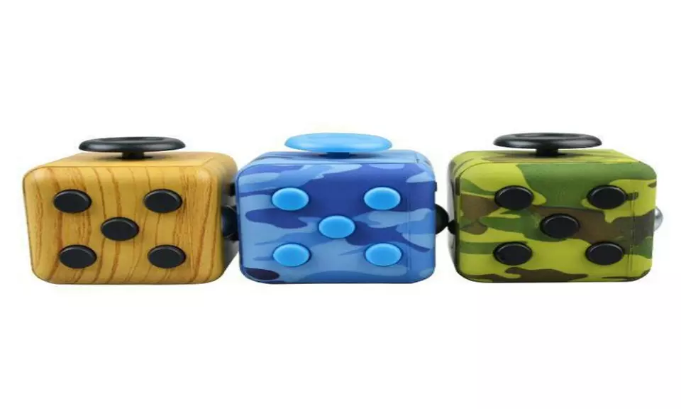 Anxiety and Stress Relief Fidget Spiner or Cube - Primary Image