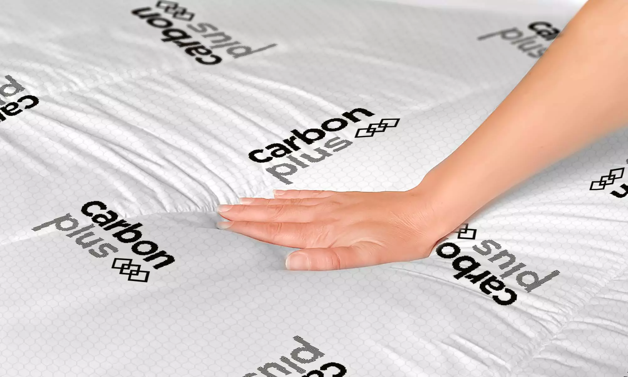 Topper imbottito e trapuntato